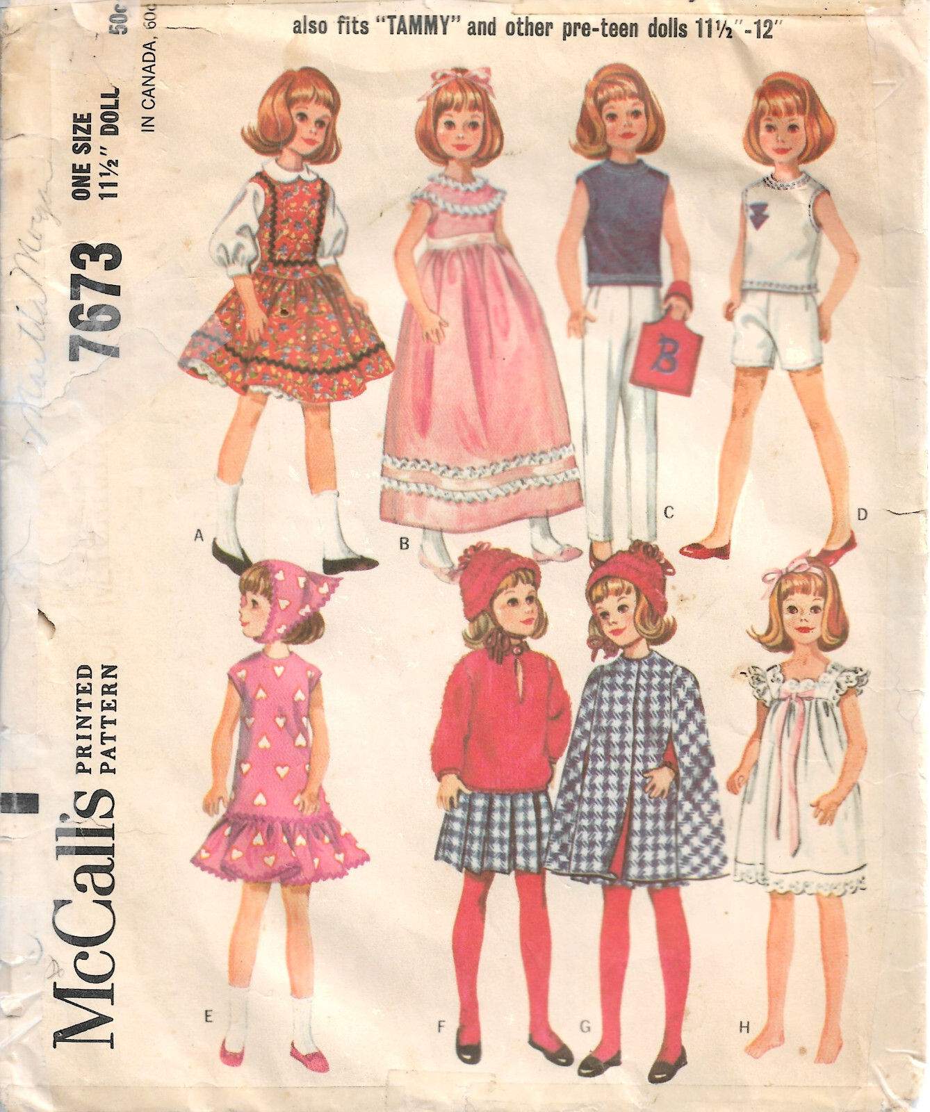 その他 betsy mccall Vintage 1964 Sewing Pattern for 12