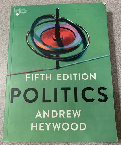 Politics 5th Edition by Andrew Heywood (English) Paperback