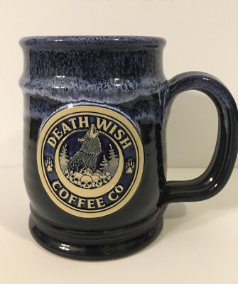 NEW Sold Out 2022 Death Wish Coffee LONE WOLF 21oz 2516/4000 Numbered Mug