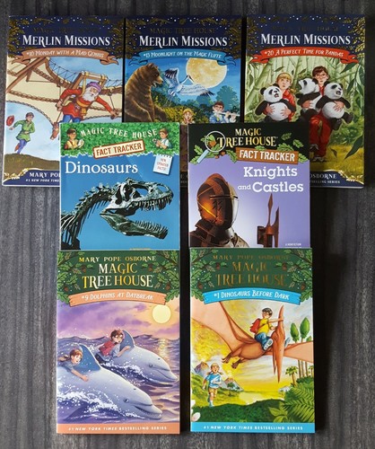 Magic Tree House By Mary Pope Osborne Book Lot w/Fact Trackers & Merlin Missions | eBay Magic Tree House By Mary Pope Osborne Book Lot w/Fact Trackers & Merlin Missions | eBay