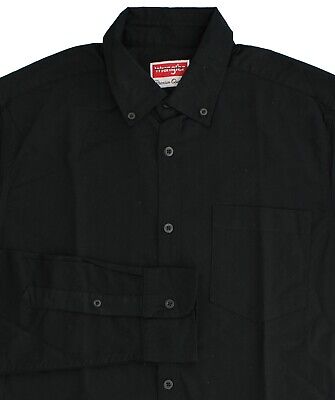 Wrangler Premium Men's Shirt Flex Fit Long Sleeve Button-Down Collar, One-Pocket