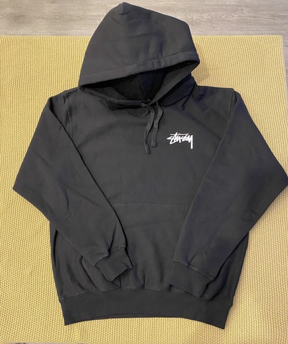 Pre-owned Stussy 8 Ball Fade Hoodie Black, Size Xl. Brand