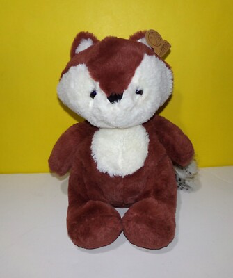 Animal Adventure Plump Red Fox Furry Tail Stuffed Animal Plush Target Exclusive