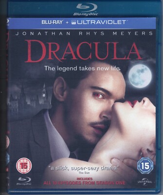 DRACULA Season One - British TV (2013) - 2 Blu-ray set - Region B - LIKE NEW