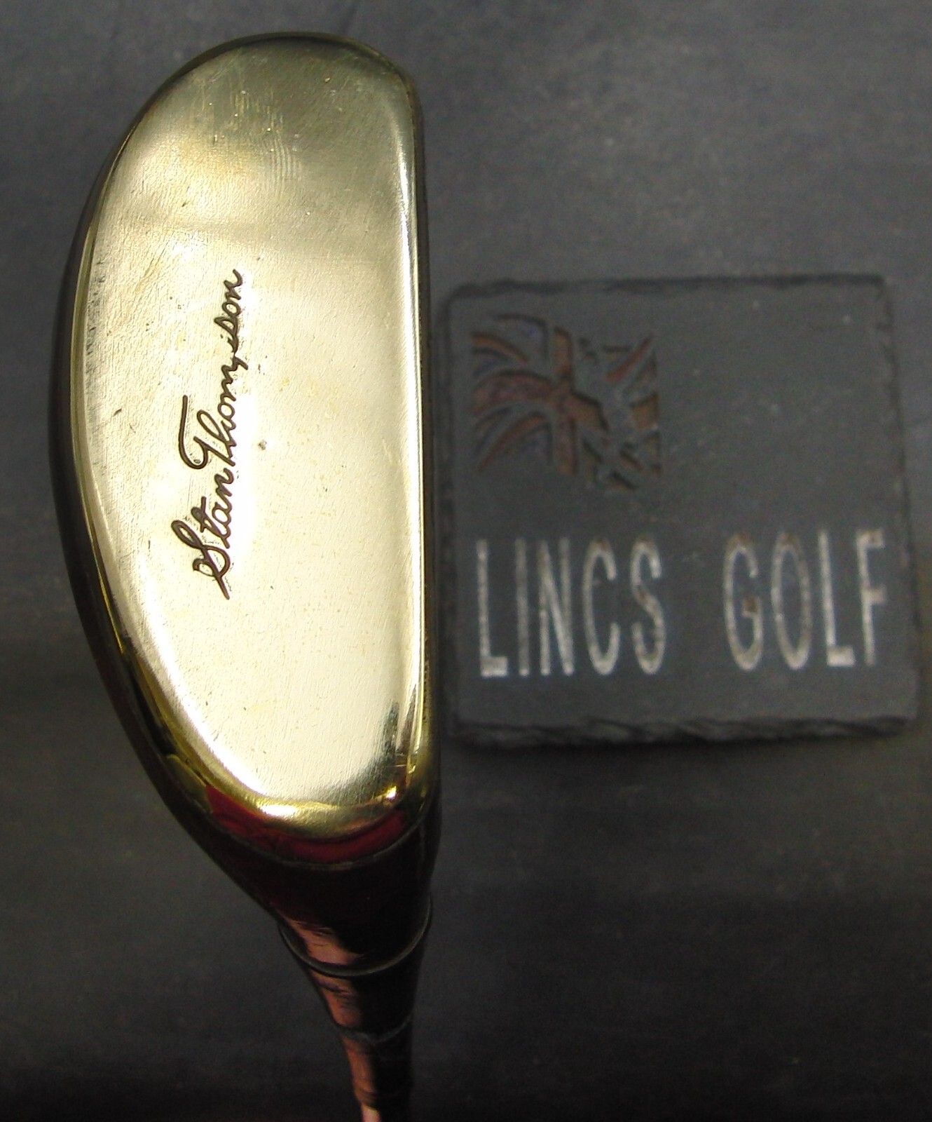 Stan Thompson Putter 89.5cm Playing Length Steel Shaft Acer Grip Stan Thompson Putter 89.5cm Playing Length Steel Shaft Acer Grip
