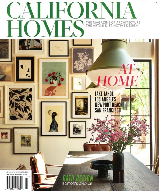 CALIFORNIA HOMES MAGAZINE - NOVEMBER / DECEMBER 2024 - AT