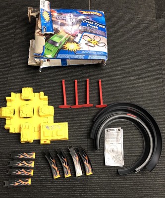 hot wheels criss cross crash track set ebay