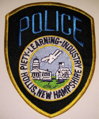 Hollis New Hampshire Police Patch // FREE US SHIPPING! 