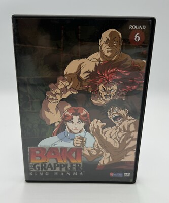 Baki The Grappler - Round 6: King Hanma - Season 1 Episodes 21-24 (DVD)