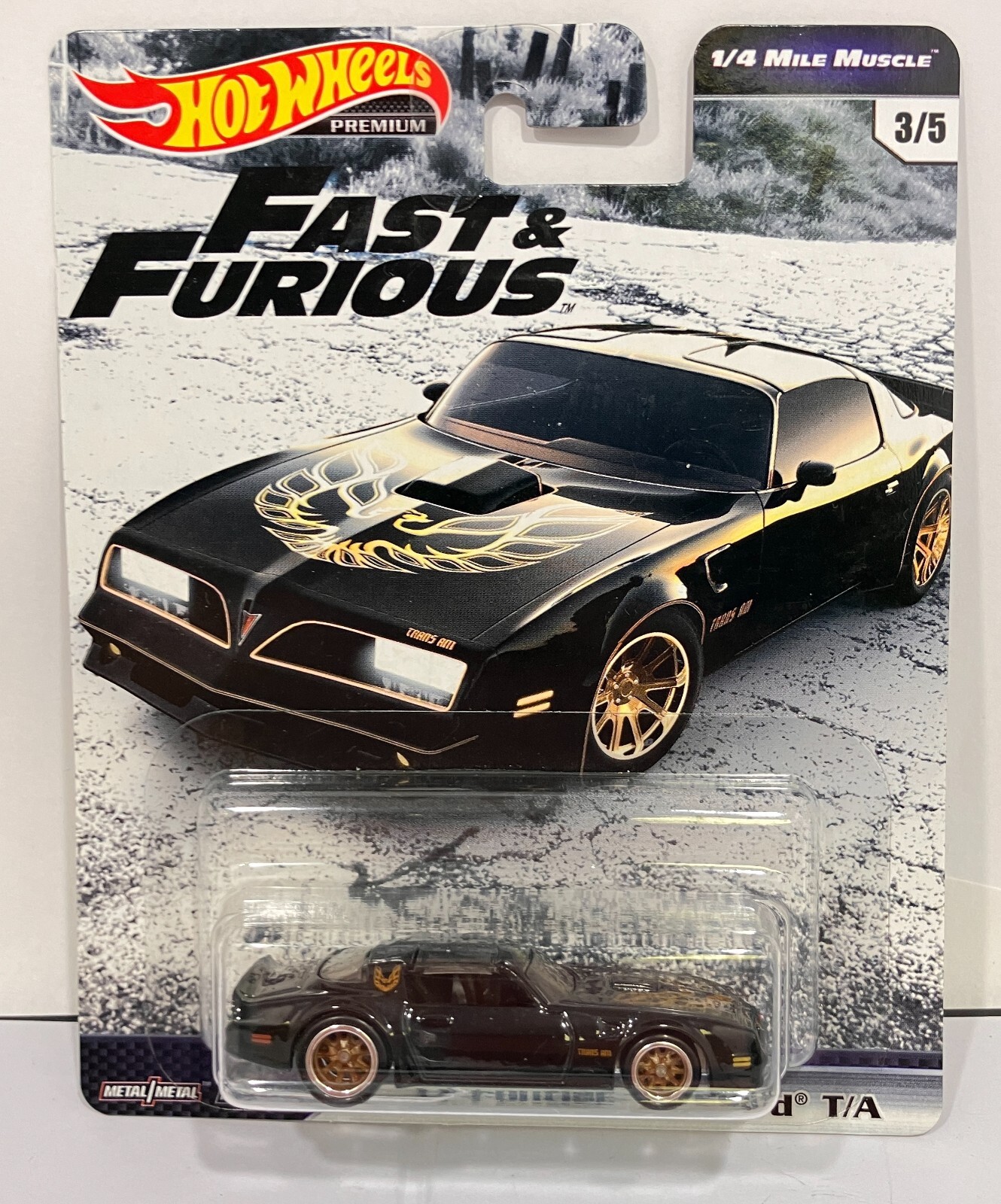 Hot Wheels Fast & Furious Premium 1/4 Mile Muscle '77