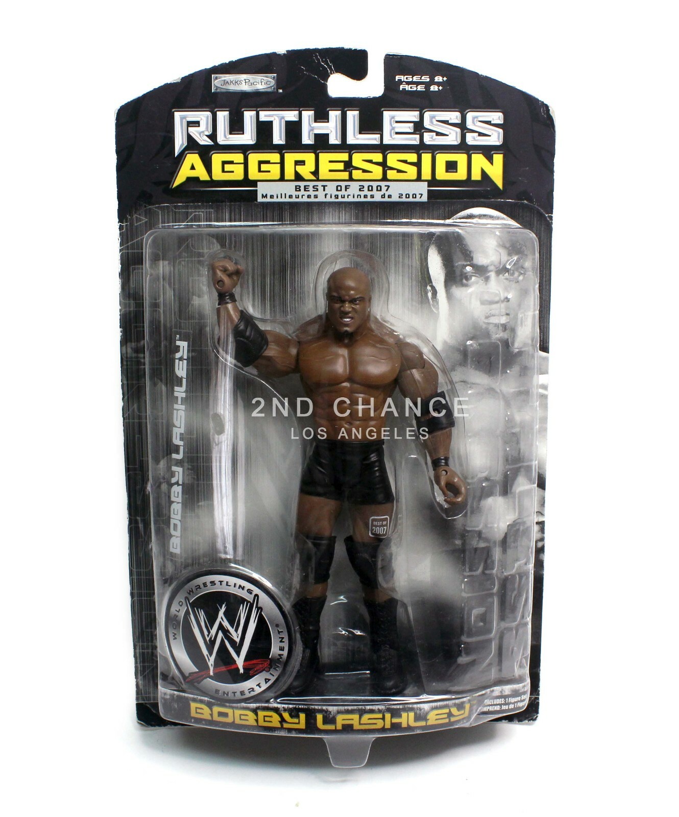 WWE　JAKKS　MAXIMUM　AGRESSION　BOB　LASHLEY WWE Maximum Aggression Bobby Lashley Jakks Series 1 12