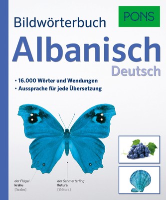 PONS Bildwörterbuch Albanisch - Deutsch  PONS Bildwörterbuch