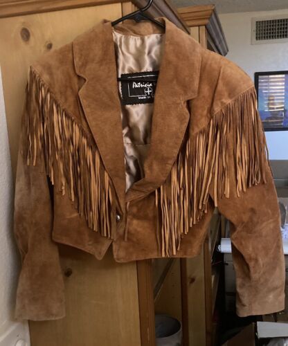 Vintage Patricia Wolf & Liz E. Parker Texas Leather Suede Vintage Patricia Wolf & Liz E. Parker Texas Leather Suede