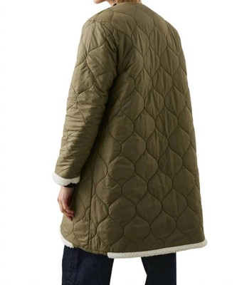 Pre-owned Rails Granger Jacket In Ivory Olive Mix - Size S