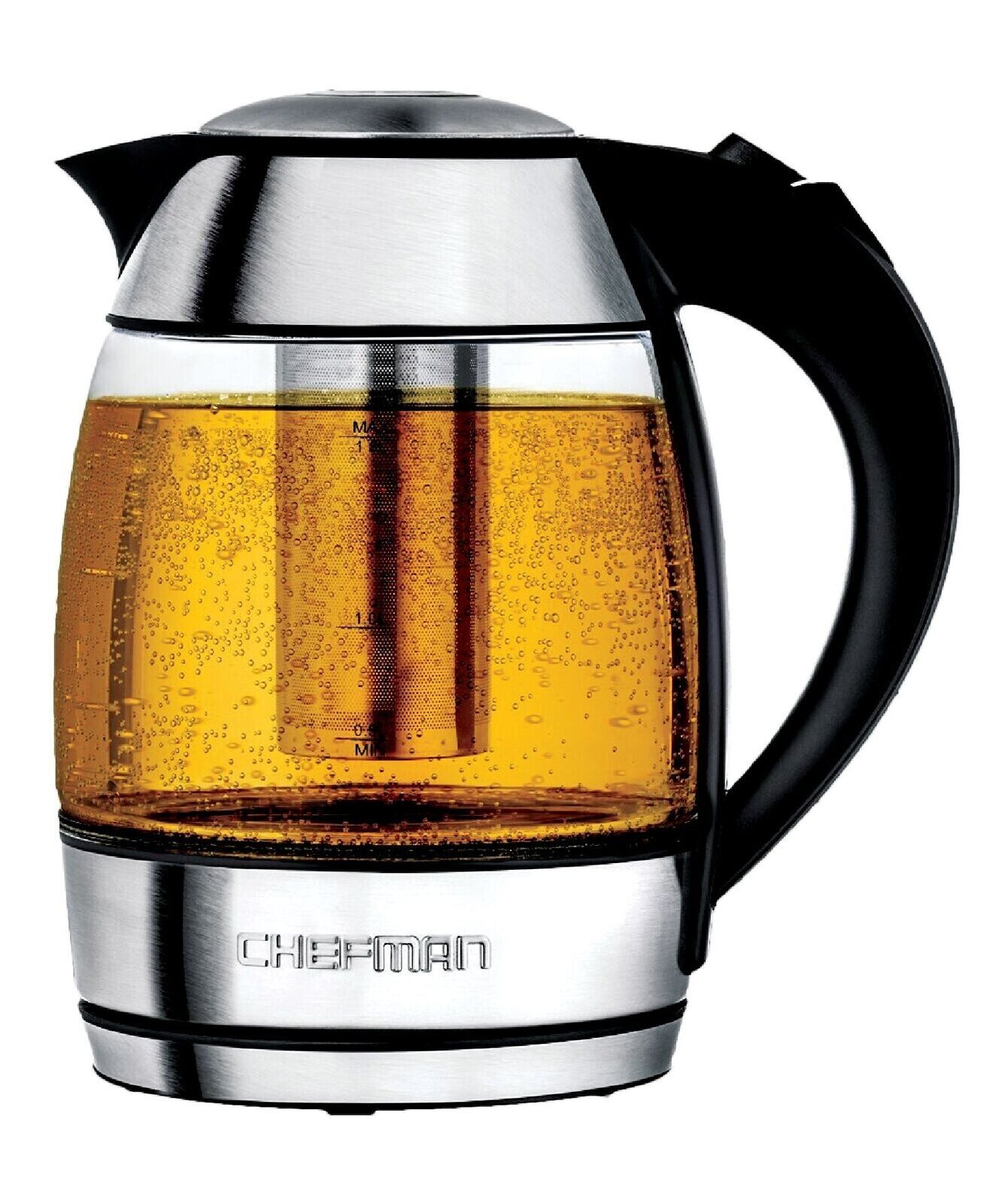 With Tea Infuser 1.8 L, Light Silver