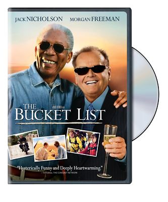 The Bucket List (DVD, 2007, Wide/Full Screen) NEW