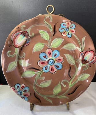 Southern Living Gail Pittman Cottage Garden Round Platter