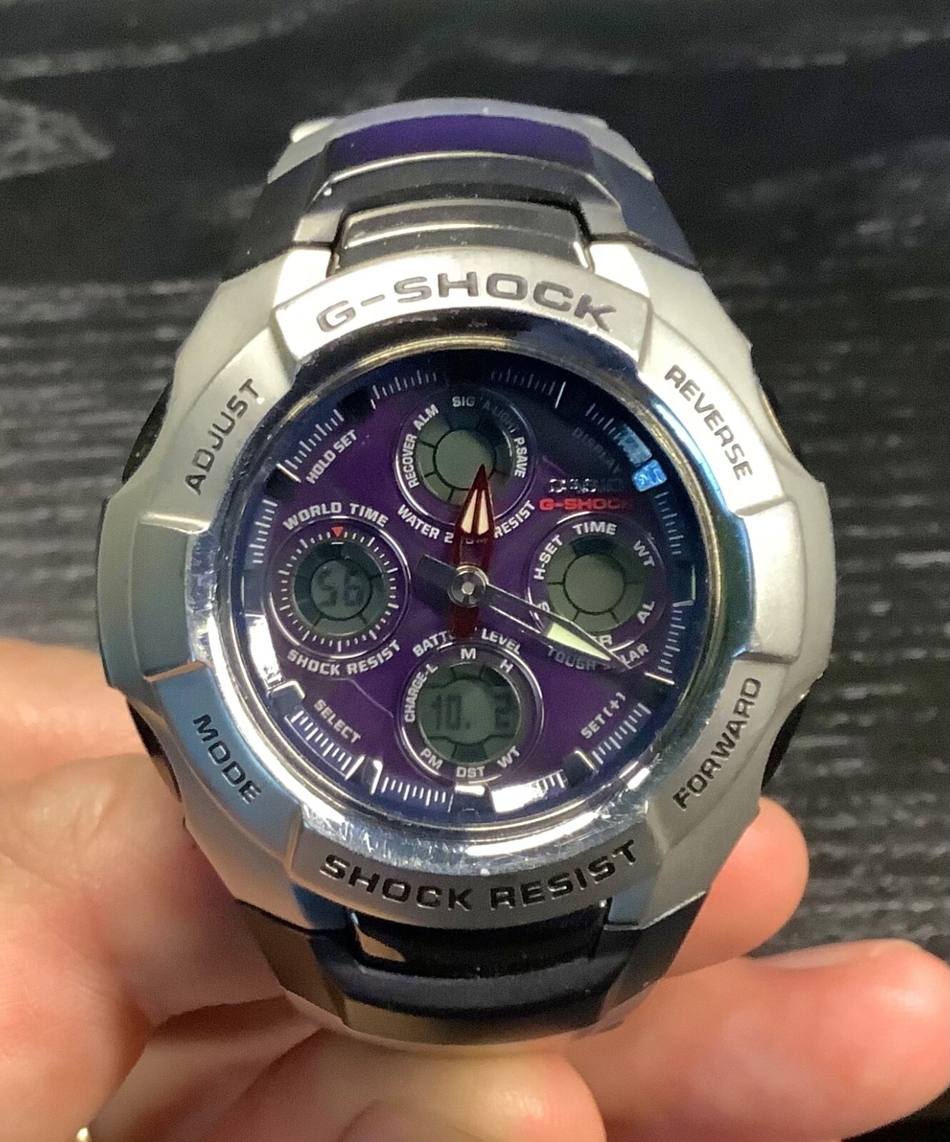 希少　CASIO カシオ　GW-1201WC　G-SHOCK　アナデジ 希少 CASIO カシオ GW-1201WC G-SHOCK アナデジ - メルカリ