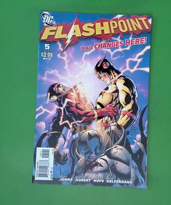 Flashpoint #5 2011 DC Comics 1st App High Grade Comic Book V56-54