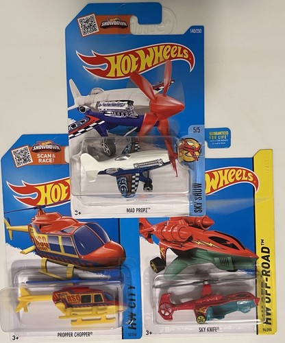Sky Show Plane Helicopter Lot 140/250 52/250 94/250