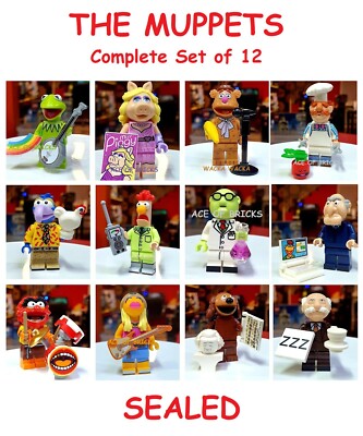 Lego The Muppets Series Minifigures 71033 - Complete Set of 12 - IN HAND