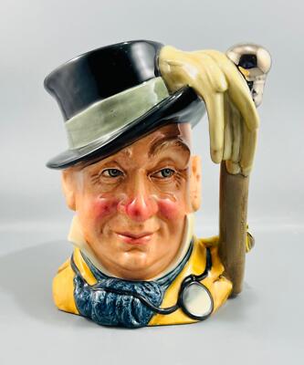 Royal Doulton D7040 ''Mr. Micawber'' Toby Character Jug Mug Limited Edition #620