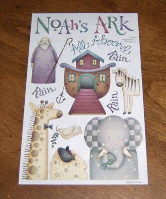 Creative Imaginations Debbie Mumm Scrapbook Sticker ~ Baby Noahs Ark