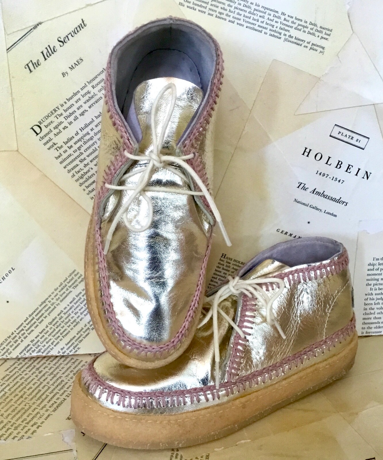 

Замшевые ботинки Chukka крючком Free People Laidback London Shenje 37/6 НОВИНКА, Gold metallic, shenje