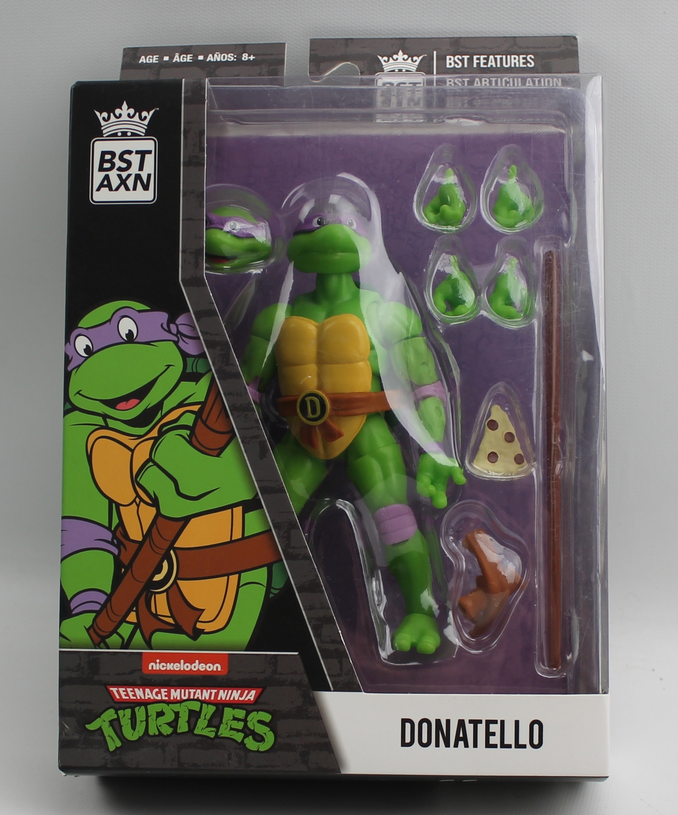 TMNT Donatello Action Figure Teenage Mutant Ninja Turtles BXT AXN
