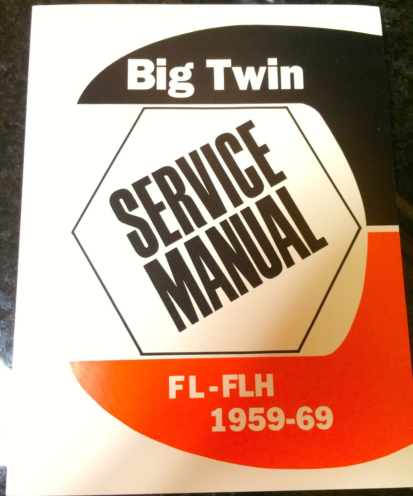 Harley FL FLH Service Manual 1959 to 1969 Panhead Shovelhead