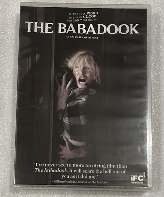 The Babadook (DVD, 2019 IFC) NEW & SEALED w/ Fraying