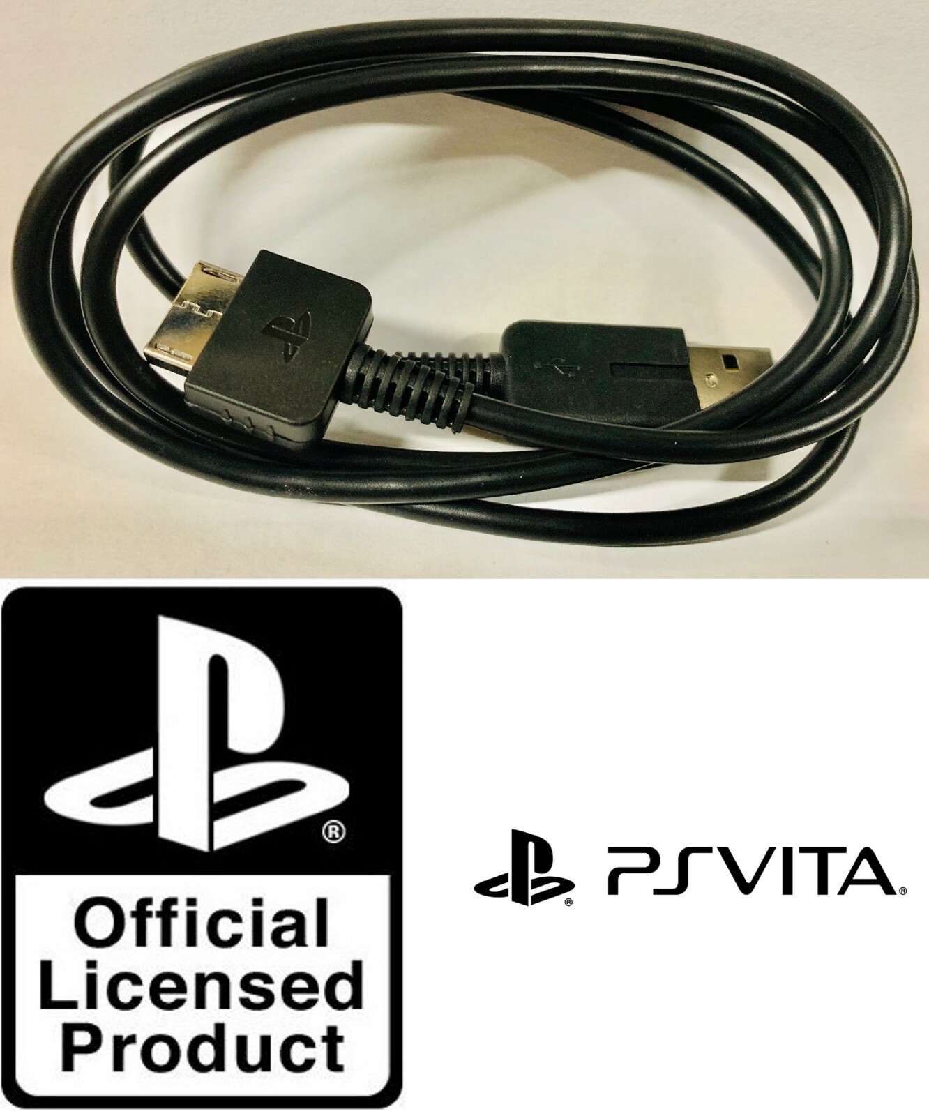 Genuine official USB Data Sync Charge Cable Cord for SONY PS