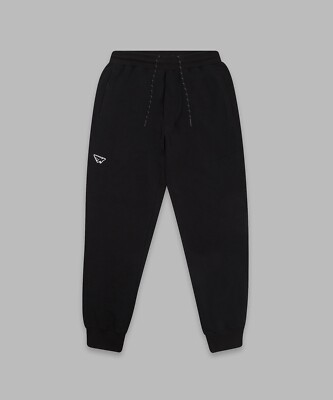 PAPER PLANES     BLACK SOLID JOGGERS SIZE 2XL  