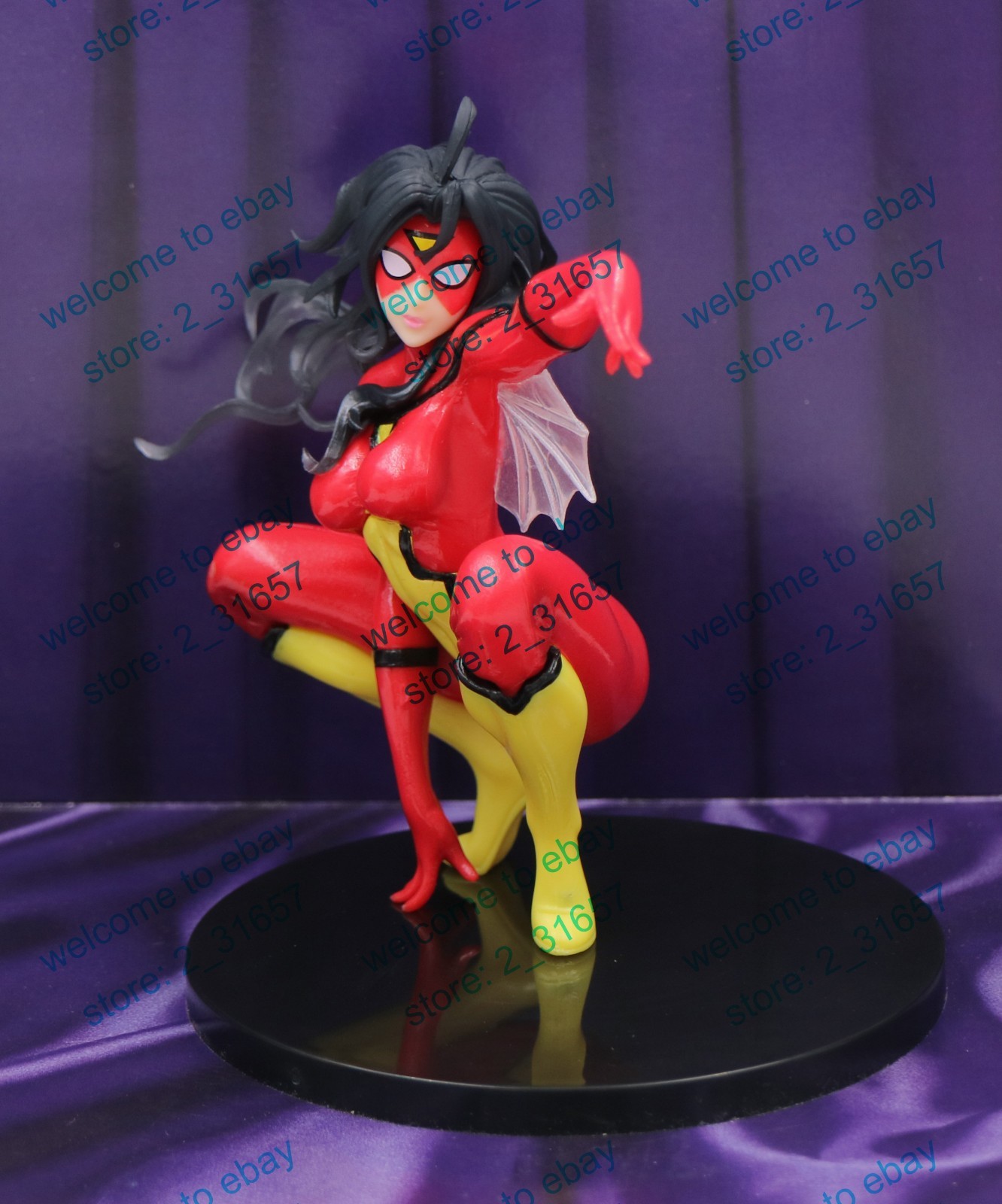 Super Hero Female Bishoujo Statue Spider Woman 17 Pvc -2124