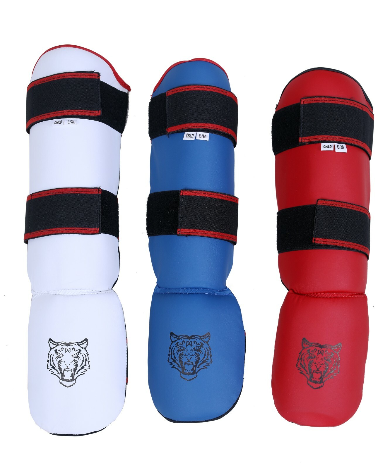 ワンウェイ SHIN GUARD JUNIOR Venum Challenger Kids Shin Guards - Black/White - Venum