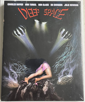 Rare Deep Space Blu-ray 1988 With Slipcover New Fred Olen Ray Scorpion Releasing