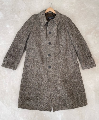 Vintage Burberrys Tweed Wool Over Coat - Burberry Prorsum Vintage Burberrys Tweed Wool Over Coat - Burberry Prorsum