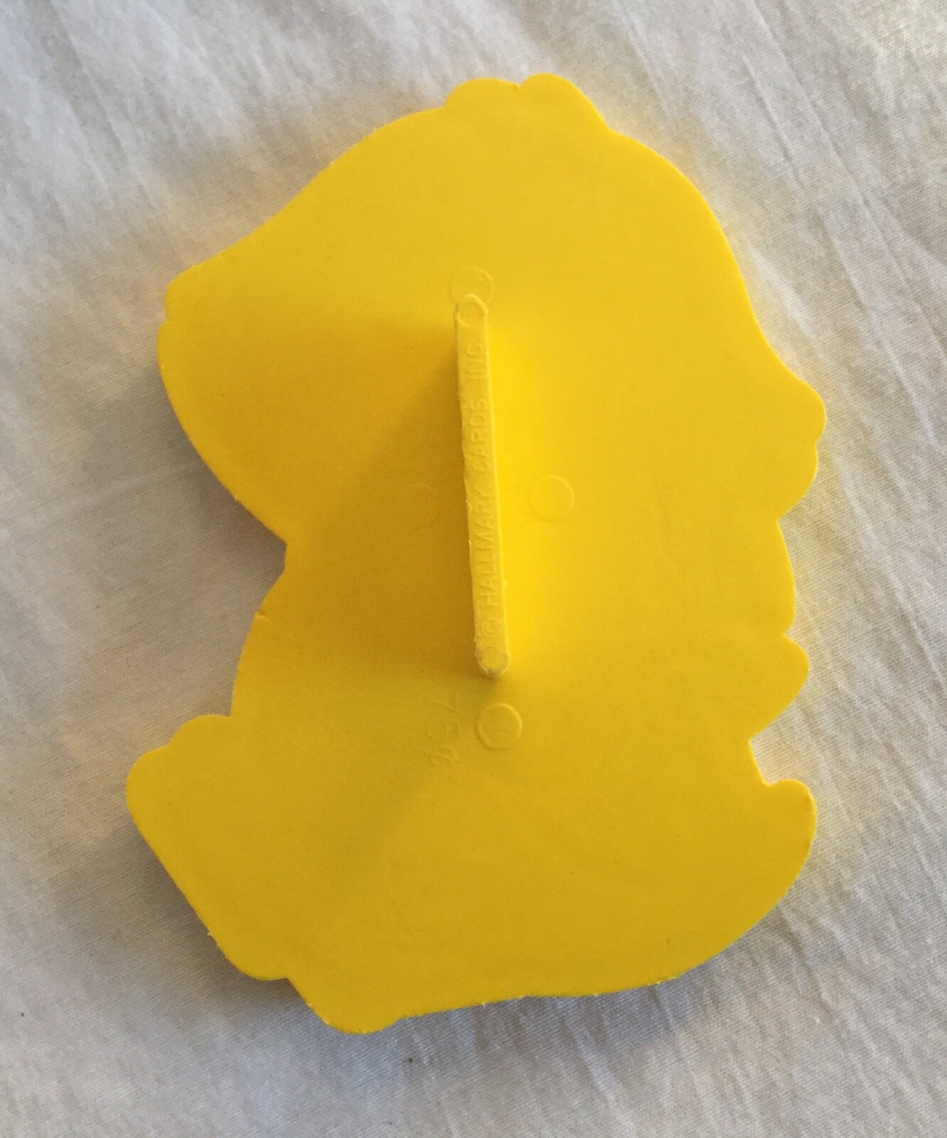 Vintage Hallmark Cards Inc. Easter Duck Duckling Yellow Cookie Cutter