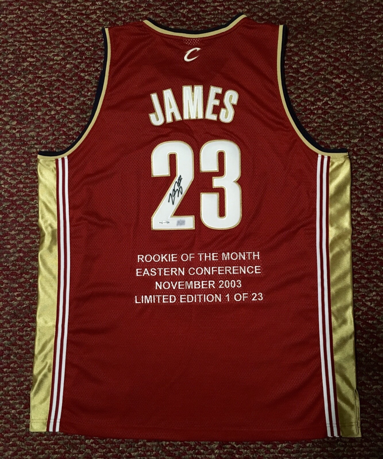 13/23 MADE- LeBron James UDA Upper Deck signed VERY 1st 13/23 MADE- LeBron James UDA Upper Deck signed VERY 1st