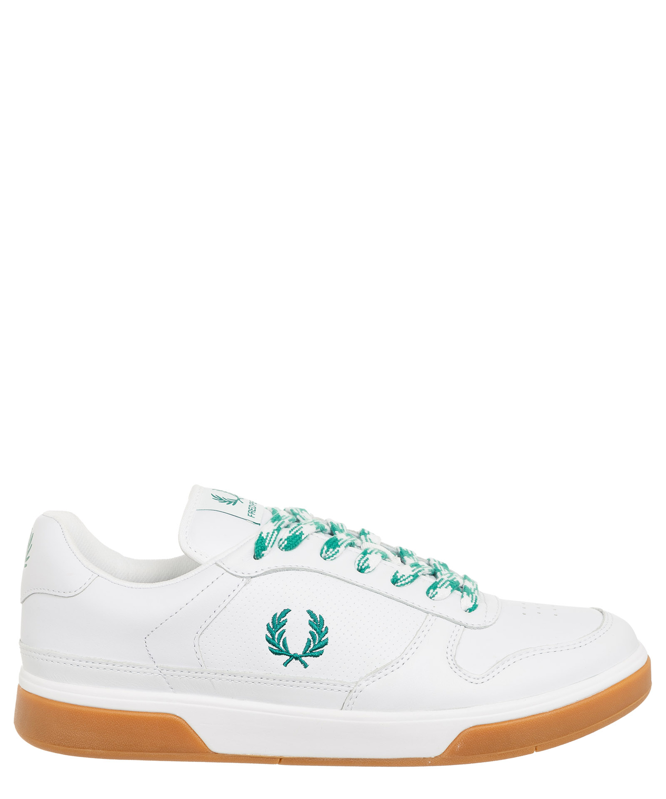 ❤︎SALE 20900→13500円 超美品FRED PERRY Fred Perry sneakers men b300 B9310-134 White leather logo