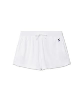 Genuine Polo Ralph Lauren W Drawstring terry shorts - white
