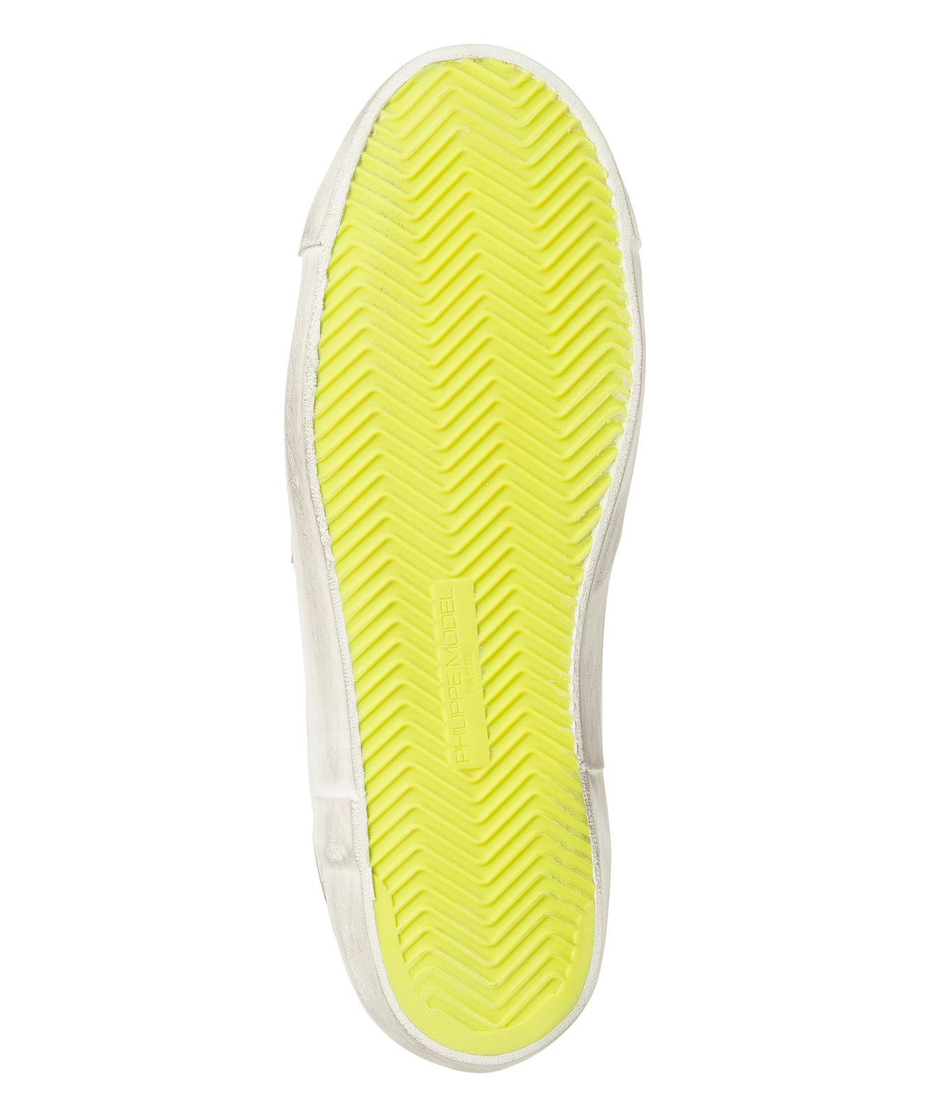 Philippe Model sneakers men prsx PRLU-VN06 Blanc - Jaune