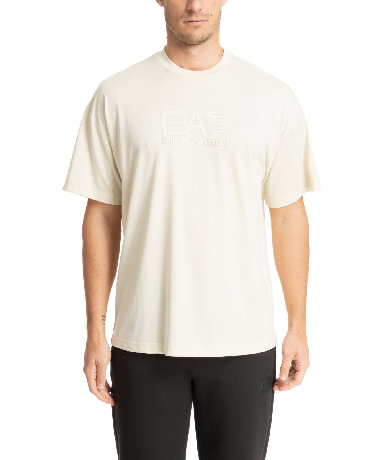 Emporio Armani EA7 t-shirt men 7M000226AF10375U1079 Almond