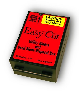Easycut 1000 / 2000 & 4000 Safety Box Cutter Knife HEAVY DUTY BLADES