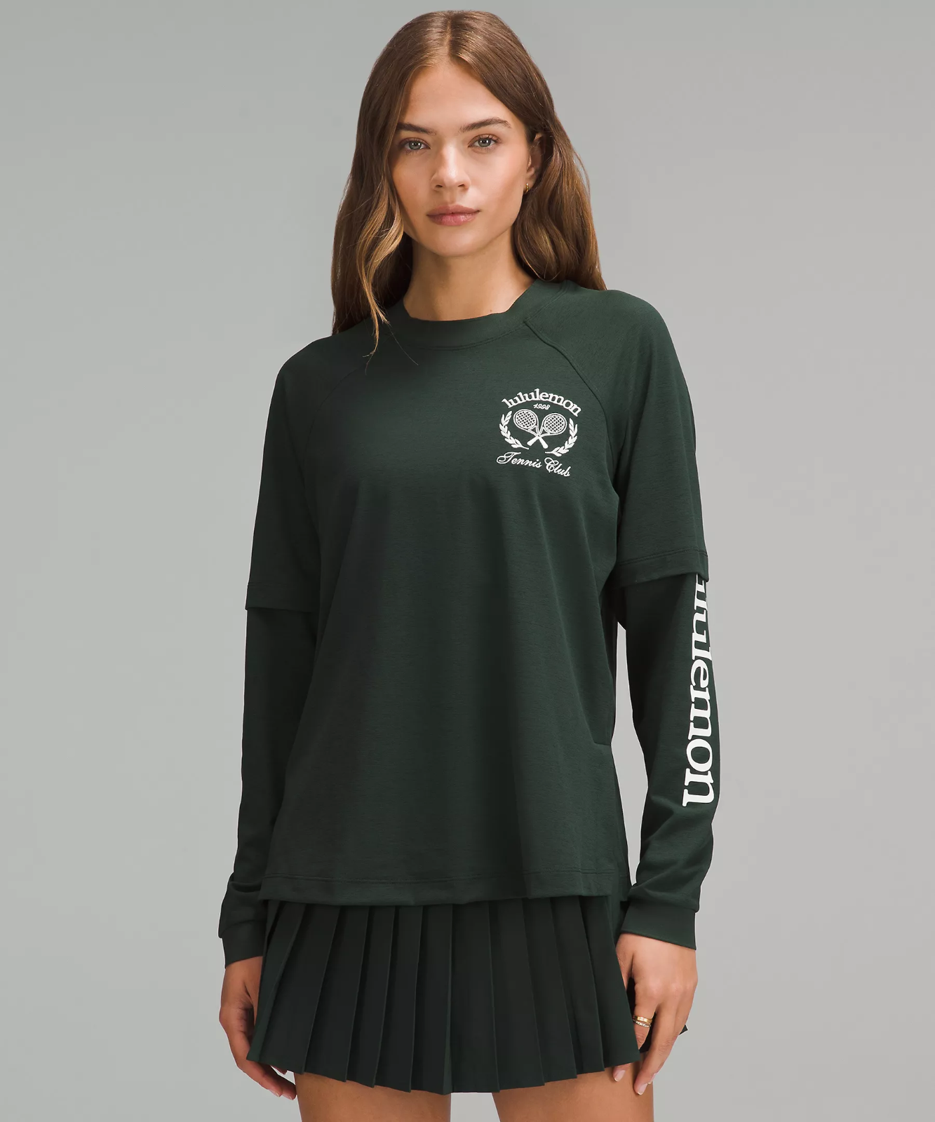 lululemon - lululemon  athletica Tシャツ　3枚セット Lululemon Layered Long-Sleeve T- Shirt Size 12 Tennis Club