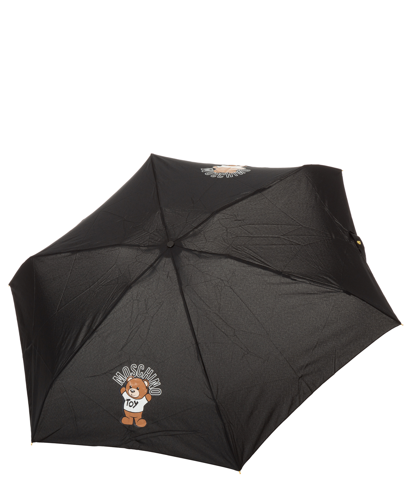Moschino】 Logo Umbrella 折りたたみ傘 Moschino logo-print