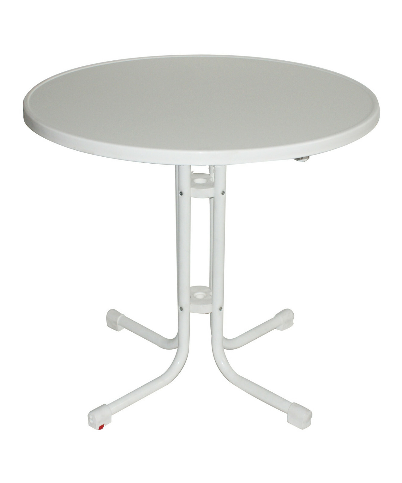 Ausgefallener Garten/Terrassentisch / Esstisch in Dreieckform mit