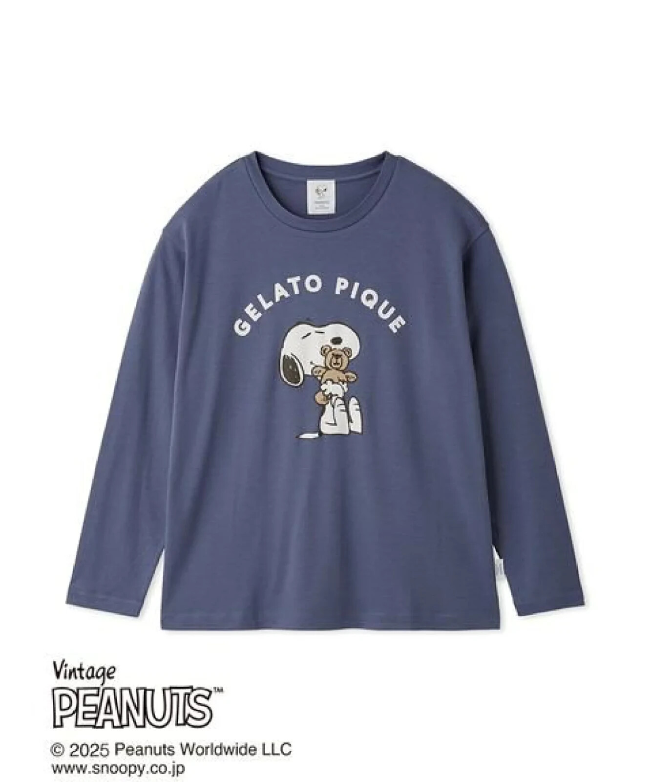 gelato pique × PEANUTS SNOOPY×BEAR One-point long sleeve T