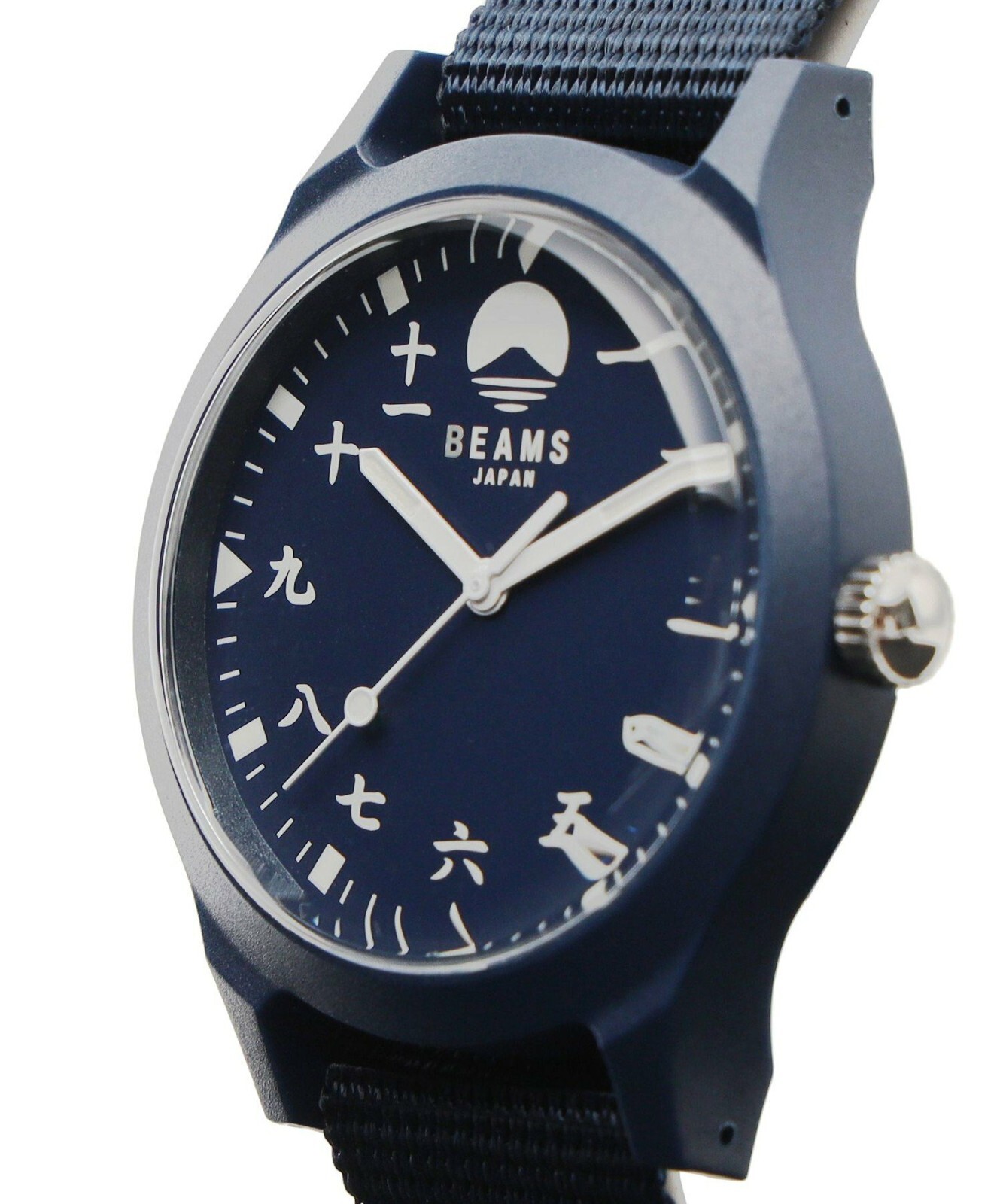 【希少】BEAMS × Over the stripes 腕時計 ライトブルー OVER THE STRIPES - 【希少】BEAMS × Over the stripes 腕時計