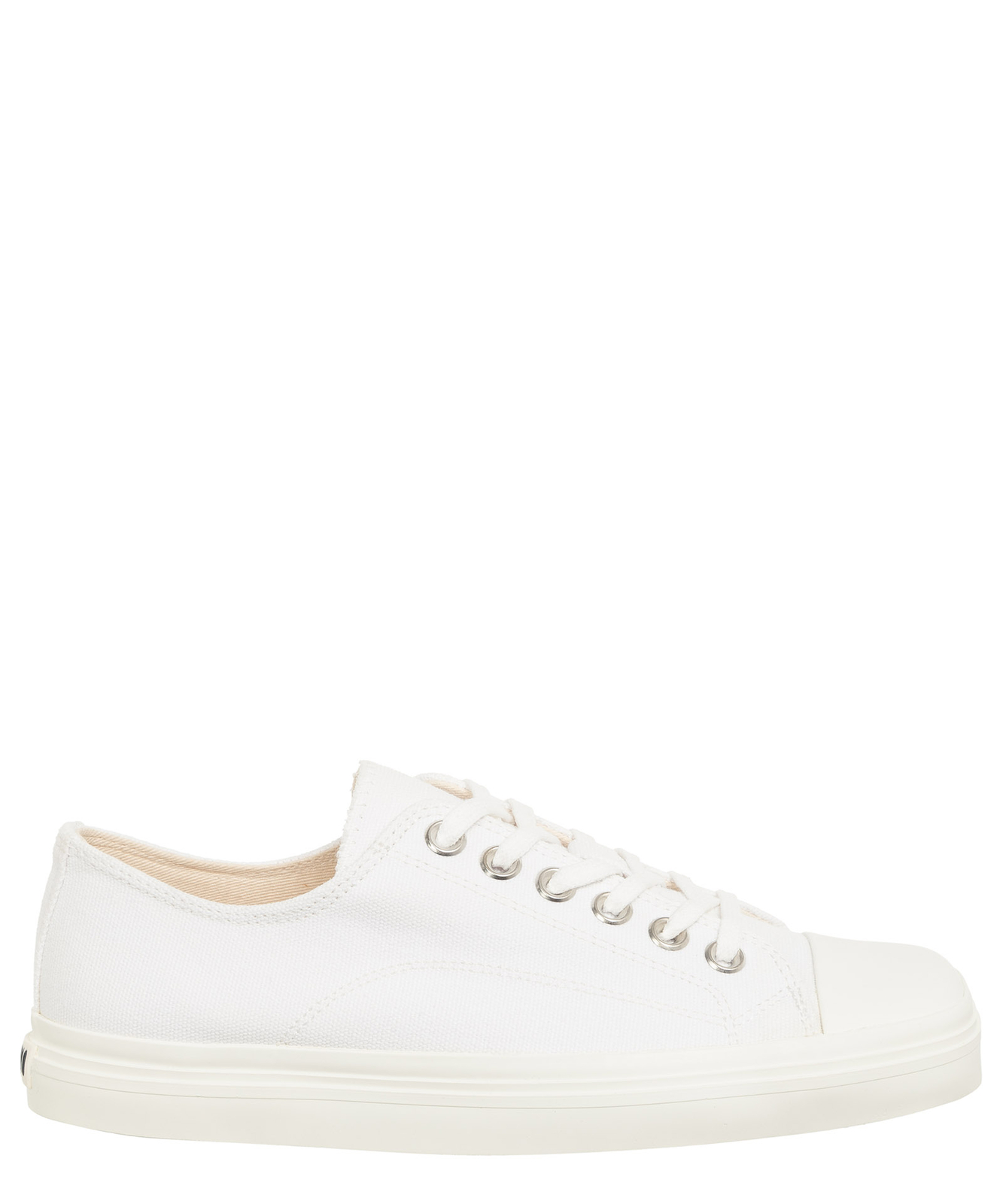 スニーカー MOSCHINO Canvas sneakers White MA15053G1MMW0 Moschino Sneaker damen MA15053G1MMW010A White Logo schuhe